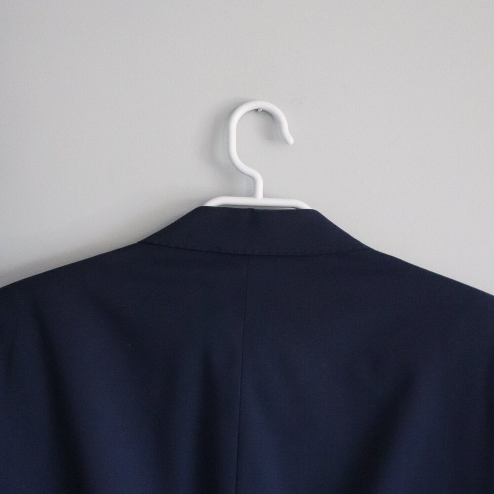 Ralph Lauren Men's Blue 44L Single-Breasted Wool V-Neck Formal Lined Blazer - Picture 6 of 15